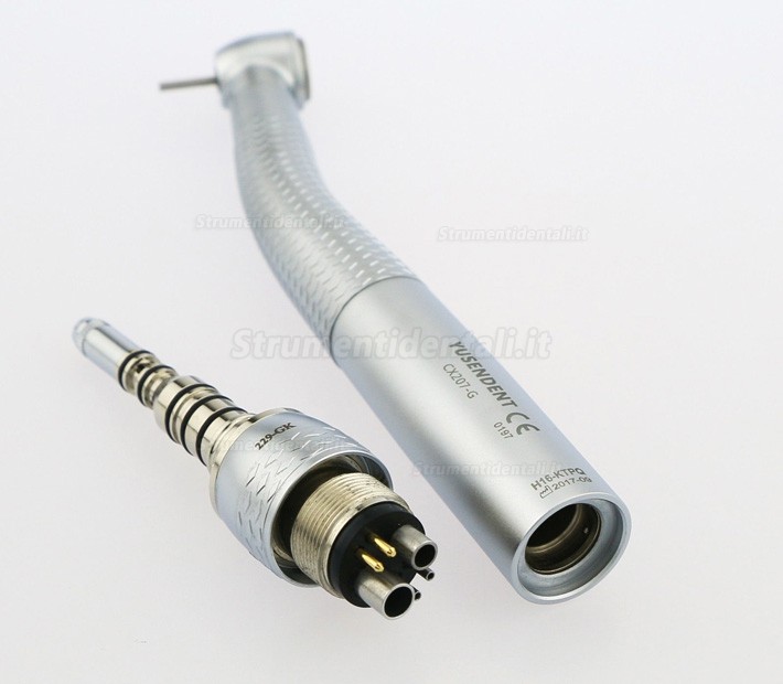 YUSENDENT® CX207-GK-TP Turbine LED Push Buttom testa torcente con Connettore KAVO compatibile